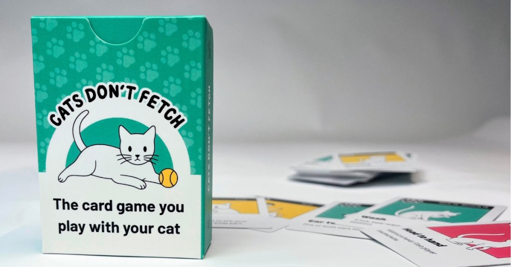 Cats Don't Fetch - the card game you play with your cat